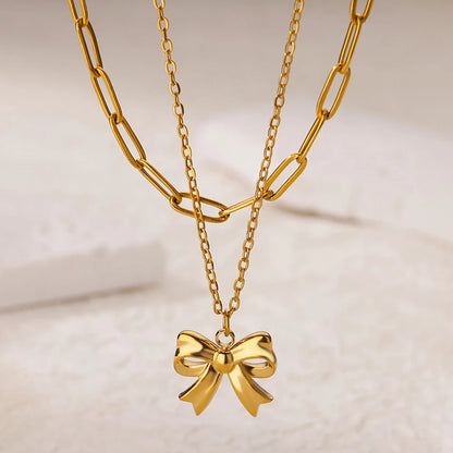 Eternal Grace Bow Necklace